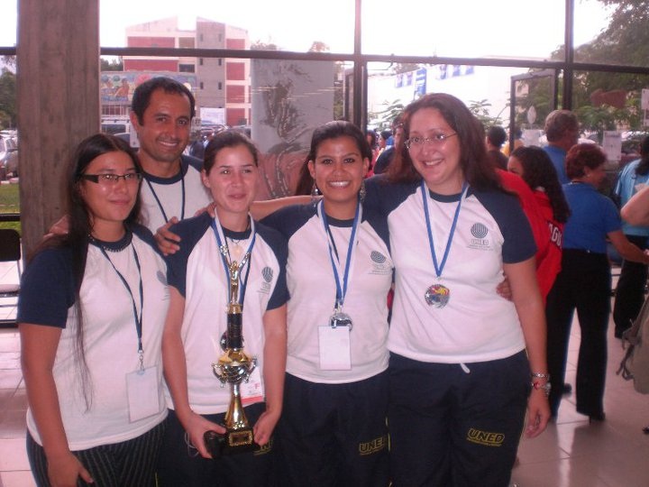 Equipo femenino ganador JUDECA 2010